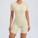 Macacão Esportivo Feminino para Yoga e Fitness, Modelagem Levanta Bumbum, Costas Abertas, Alta Elasticidade, Justo ao Corpo para Academia e Treino