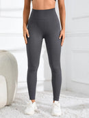 Legging de Yoga Feminina Seamless Cintura Alta, Tecido Canelado, para Academia e Uso Casual – Ideal para Outono e Inverno