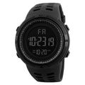 Relógio Digital Esportivo Masculino Estilo Militar com LED Luminoso – Multifuncional