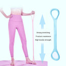 Faixa Elástica de Resistência para Treino Fitness – Exercícios para Braços, Costas e Ombros | Equipamento para Yoga e Pilates