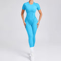 Macacão Esportivo Feminino para Yoga e Fitness, Modelagem Levanta Bumbum, Costas Abertas, Alta Elasticidade, Justo ao Corpo para Academia e Treino