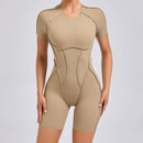 Macacão Esportivo Feminino para Yoga e Fitness, Modelagem Levanta Bumbum, Costas Abertas, Alta Elasticidade, Justo ao Corpo para Academia e Treino