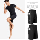 Short Masculino de Compressão de Alta Performance com Bolso – Secagem Rápida e Respirável