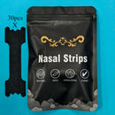 Kit com 30 Tiras Nasais Esportivas de Alta Aderência – Respiráveis e Confortáveis para Esporte e Sono