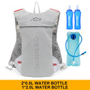 Mochila Colete de Corrida Outdoor 5L Ultralight – Mochila de Hidratação Respirável para Trail Running, Maratona, Ciclismo e Fitness