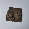 Shorts Esportivos Femininos Levanta Bumbum (Peach Hip), Cintura Alta com Compressão, Modelagem Slim, Secagem Rápida para Corrida e Treino