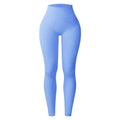 Legging Feminina Seamless em Tricô, Cintura Alta, Modelagem Levanta Bumbum, para Corrida, Treino e Yoga – Slim e Fashion