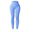 Legging Feminina Seamless em Tricô, Cintura Alta, Modelagem Levanta Bumbum, para Corrida, Treino e Yoga – Slim e Fashion