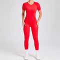 Macacão Esportivo Feminino para Yoga e Fitness, Modelagem Levanta Bumbum, Costas Abertas, Alta Elasticidade, Justo ao Corpo para Academia e Treino