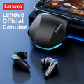 Fone de Ouvido Sem Fio Lenovo GM2 Pro TWS Hi-Fi Estéreo com Baixa Latência – Modo Duplo para Games e Música