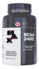 Bcaa 2400 200 Caps Max Titanium Suplemento Academia