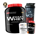 Kit Whey Protein 2kg + Creatina + Bcaa + Shaker