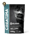 Creatina Monohidratada 500g Soldiers Nutrition 100% Pura
