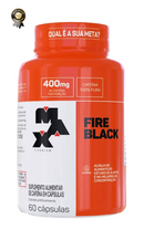 Termogênico Fire Black - 60 Cáps Max Titanium
