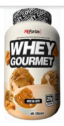 Suplemento Proteínas FN Forbis Whey Gourmet Sabor Doce de Leite 907g