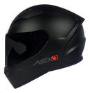 Capacete UNISEX Asx City Preto Fosco Viseira Desenho Solido Tamanho Do Capacete 64