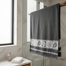 Toalha De Banho Banhão Cinza 100% Algodão 70x140cm