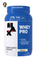 Whey Pro - Max Titanium-  1kg - Sabor baunilha